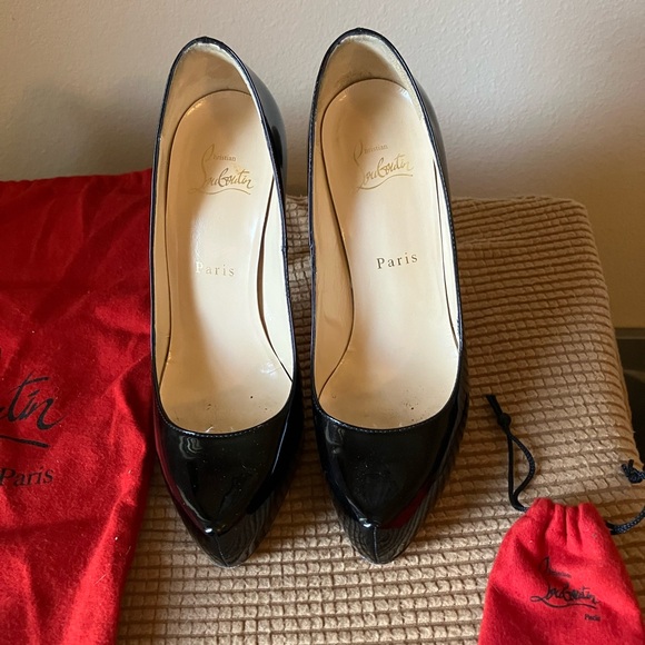 Christian Louboutin Shoes - Christian Louboutin. Black pumps. Designer women’s shoes. Excellent Condition.